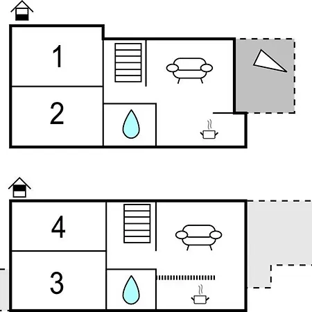 Hébergement de vacances Sabunike V Privlaka (Zadar)